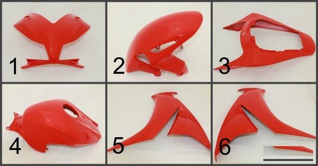 Пластик на honda CBR1000RR 2012-2017