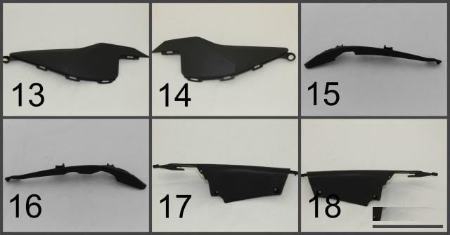 Пластик на honda CBR1000RR 2012-2017