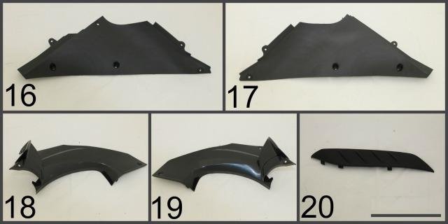 Пластик на kawasaki ZX-14R 2012-2016