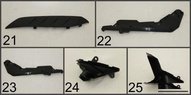 Пластик на kawasaki ZX-14R 2012-2016