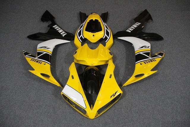Комплект пластика Yamaha YZF-R1 04-06 желтый