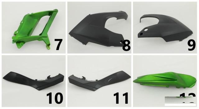 Пластик Kawasaki Ninja 650 ER-6F 2012-2016