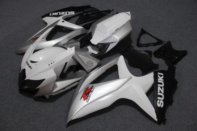 Комплект пластика Suzuki GSX-R600/750 08-10 Бело-С