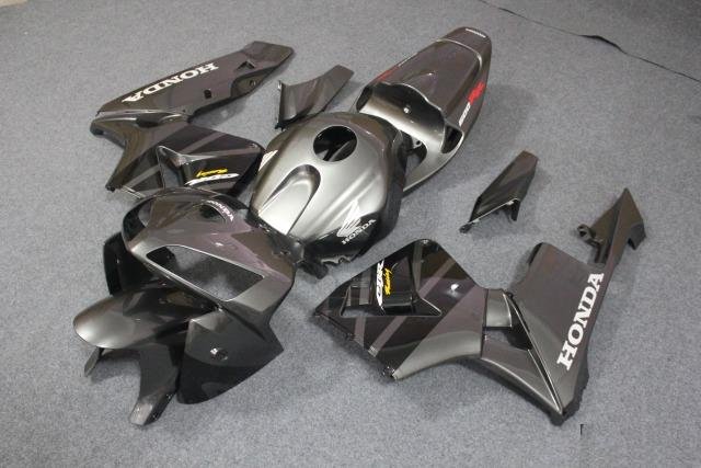 Комплект пластика Honda CBR 600 RR 05-06 Черно-Сер