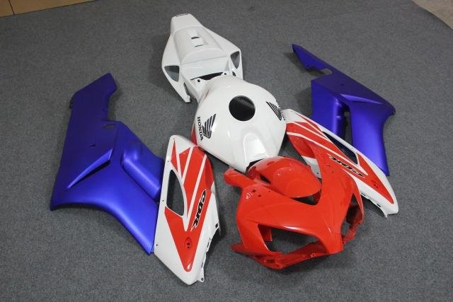 Комплект пластика Honda CBR1000RR 04-05 Бело-красн