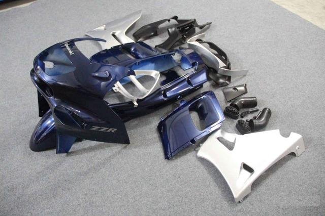 Комплект пластика Kawasaki ZZR400/600 93-07 Сине-С