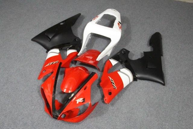 Комплект пластика Yamaha YZF-R1 00-01 Красно-Черны