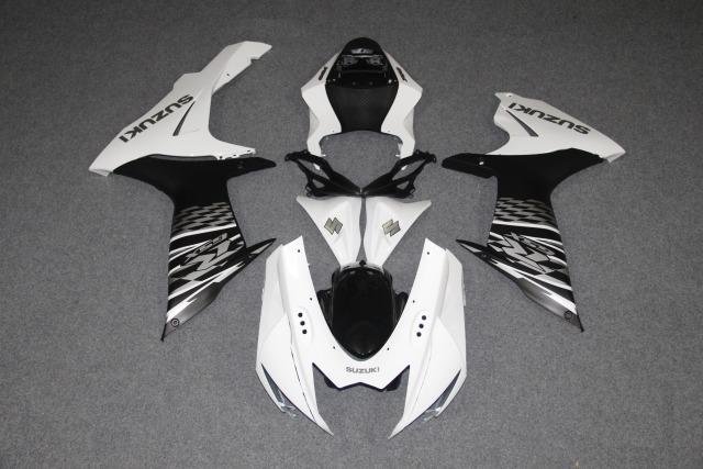 Комплект пластика Suzuki GSX-R600/750 11-13 Бело-С