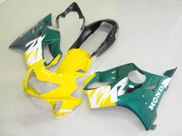 Комплект пластика Honda CBR 600 F4 99-00 Желто-Зел