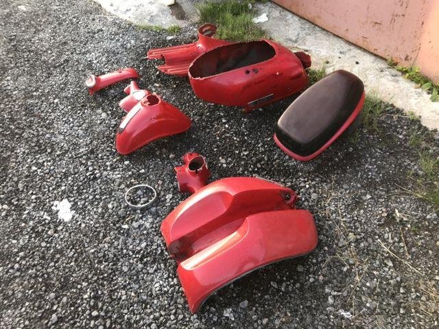 Пластик honda giorno af24