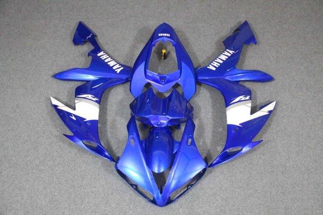 Комплект пластика Yamaha YZF-R1 04-06 сине-белый