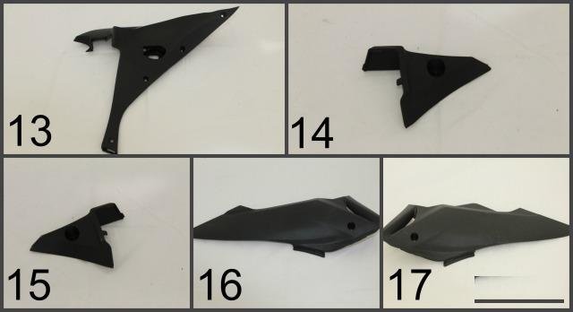 Пластик на honda CBR600F 11-14