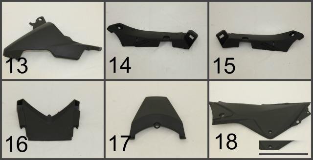 Пластик на honda CBR250 2011-2014