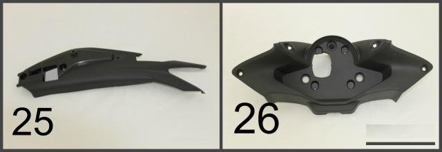 Пластик на honda CBR250 2011-2014