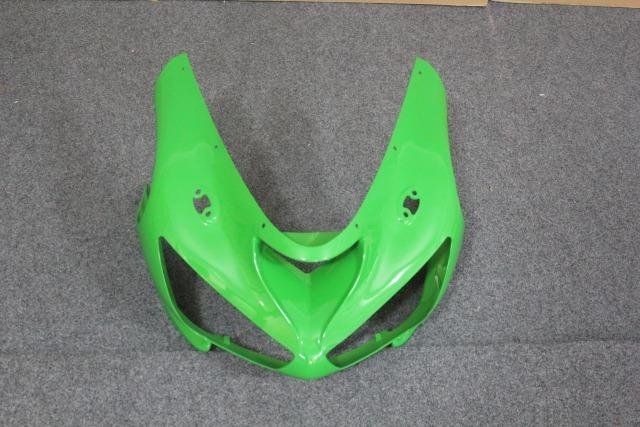 Комплект пластика Kawasaki ZX-6R 05-06 зелено-черн