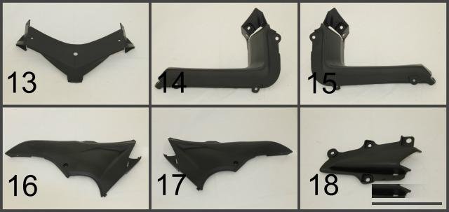 Пластик на honda CBR500 CBR400 2013-2015