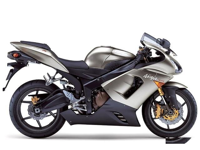 Пластик на kawasaki ZX-6R 2005-2006