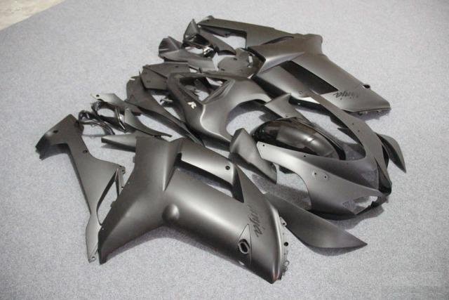 Комплект пластика Kawasaki ZX-6R 07-08 Черный