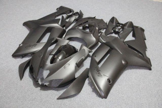 Комплект пластика Kawasaki ZX-6R 07-08 Черный