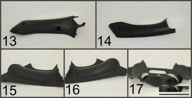 Пластик на yamaha YZF600 Thundercat 1996-2007