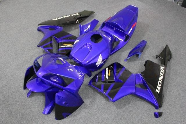 Комплект пластика CBR 600 RR 05-06 сине-черный
