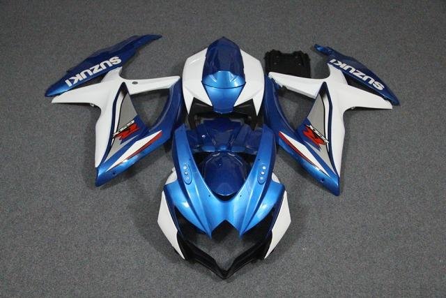 Комплект пластика Suzuki GSX-R600/750 08-10 Сине-Б