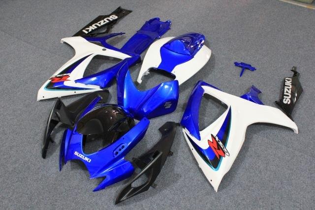 Комплект пластика Suzuki GSX-R600/750 06-07 Сине-Б