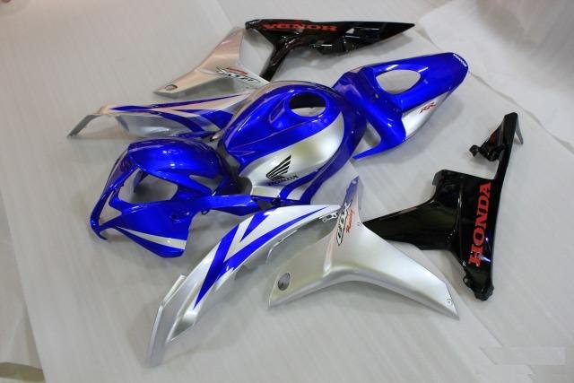 Комплект пластика Honda CBR 600 RR 07-08 Сине-Сере