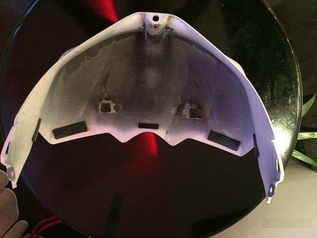 Накладка на бак yamaha R1 07 08