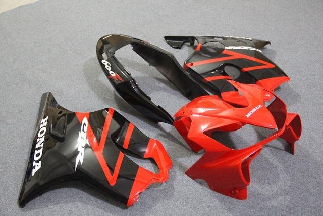Комплект пластика на CBR600F4i 04-07 Красно-Черный