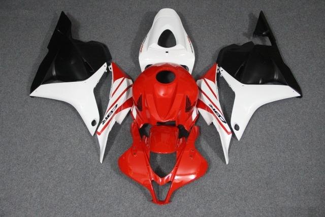 Пластик Honda CBR600RR 09-12 Красно-Бело-Черный