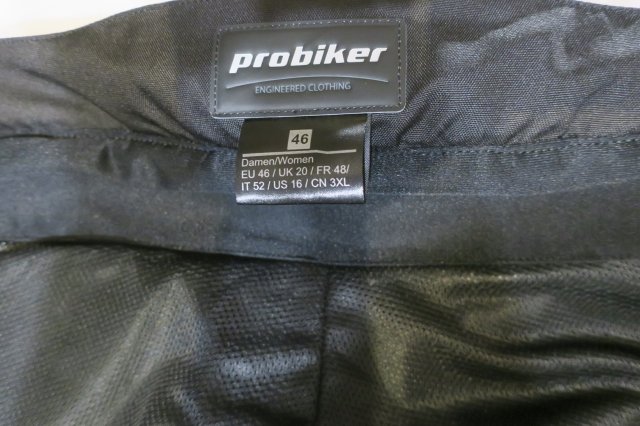 Жениские мотоштаны Probikler Sport на нехуденьких