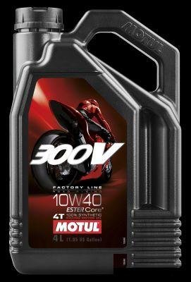 Масло мото Motul 300V 10W40 4 литра