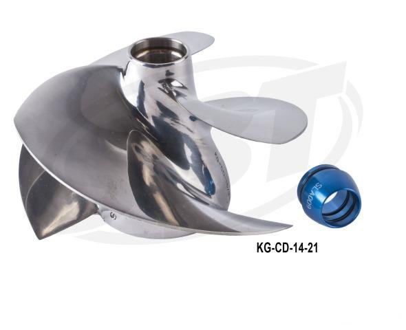 Винт импеллера для гидроциклов Solas KG-CD-14/21