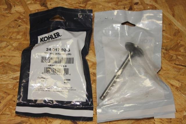 Клапан впускной 0.25mm Kohler 2401702