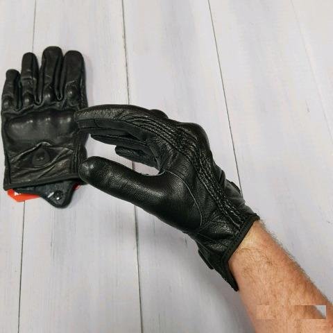 Перчатки Кожа мотоцикла защита экипировка мото