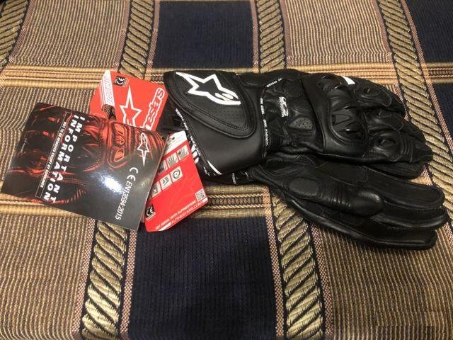 Мото перчатки Alpinestars GP Plus, чёрные разм XXL