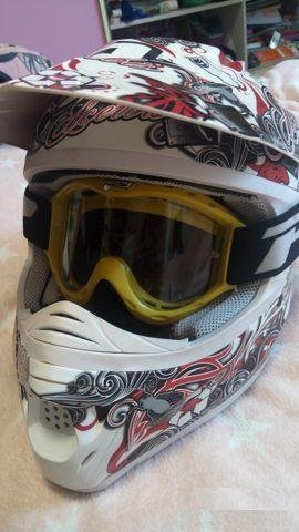 Шлем кроссовый детский Acerbis Graffex S (48-49)