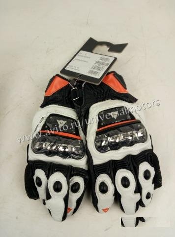Перчатки Dainese GUA.fullmetal RS White/Orange r