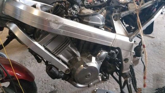 Двигатель Honda bros 400