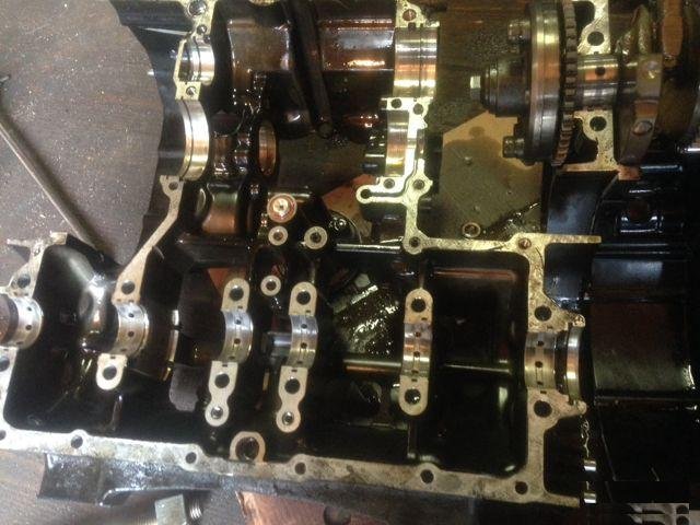 Коленвал yamaha FZ 400