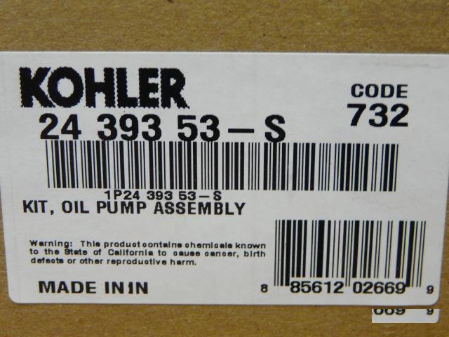 Масляный насос Kohler 2439353