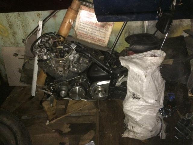 Yamaha warrior запчасти