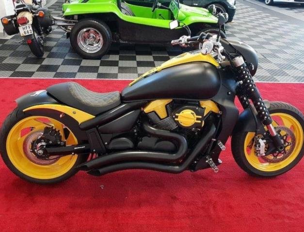 Кастом накладка на бак для suzuki boulevard M109