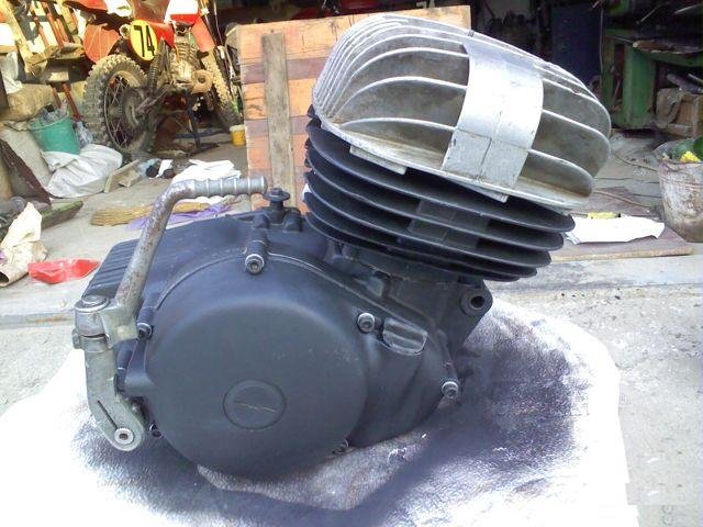 Картер мотора CZ-125 516 (без поршневой) manky