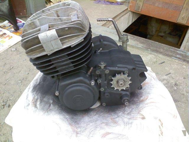 Картер мотора CZ-125 516 (без поршневой) manky