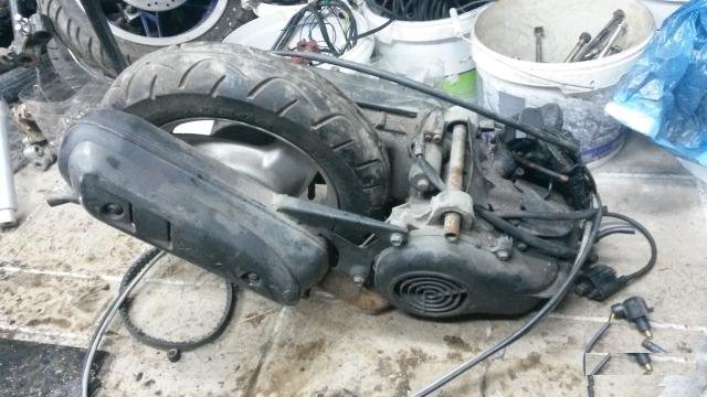 Двигатель Yamaha Vino, Jog