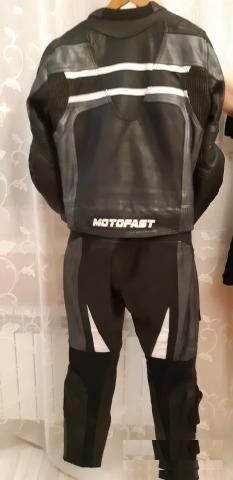 Кожаный мотокомбинезон MotoFast