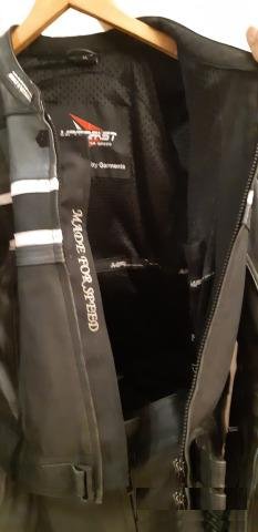 Кожаный мотокомбинезон MotoFast