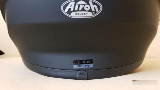 Шлем Airoh Valor Black Mat